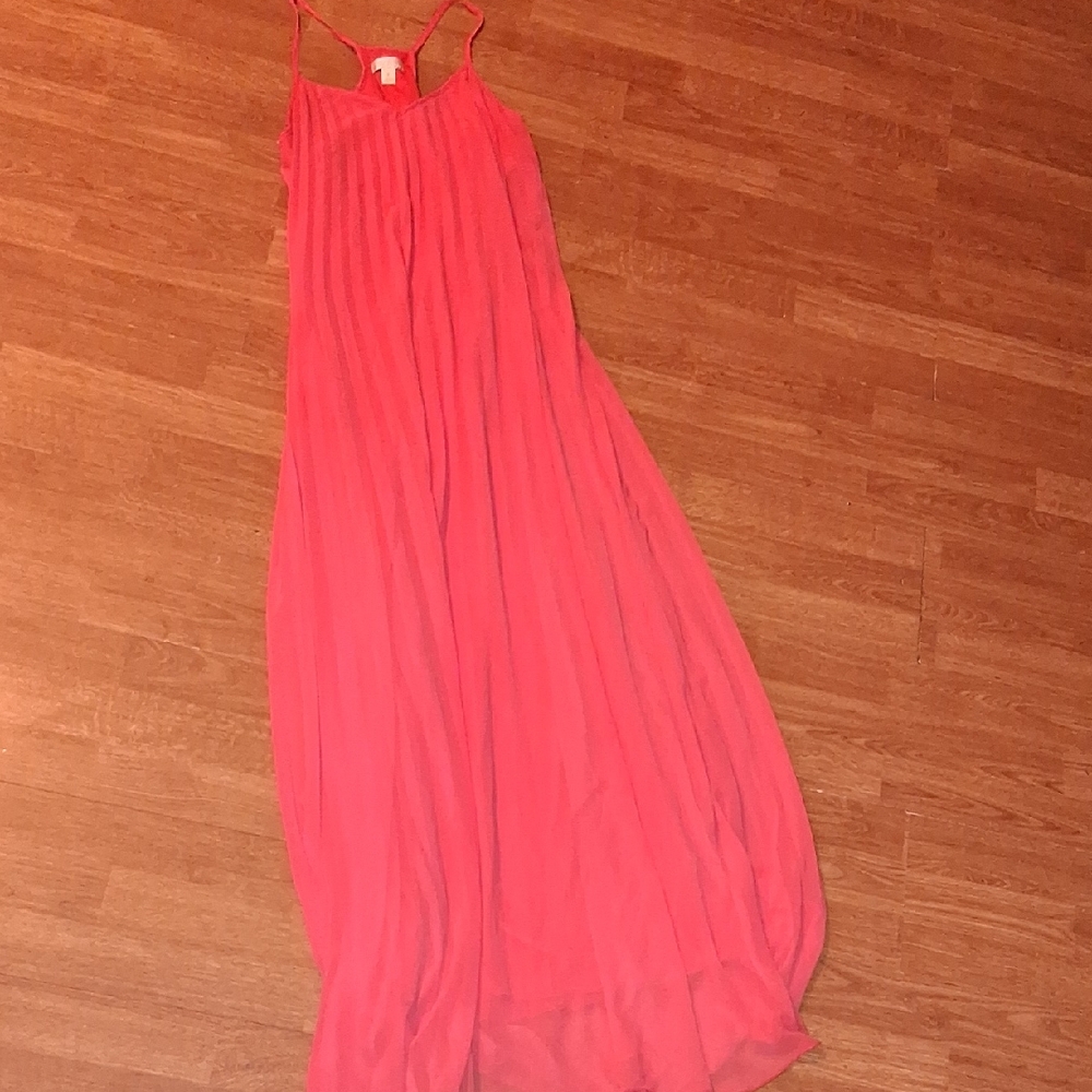 Bisou Bisou Vibrant Coral Dress